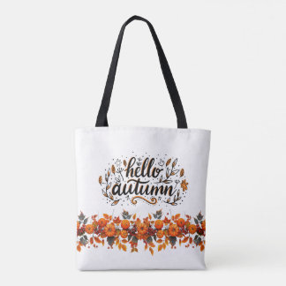 Tas Hallo met "Autumn"-kopie en pompoenslinger