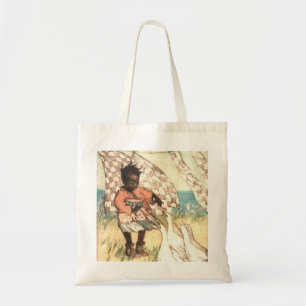 Tas: Het voeden van de ganzen door Helen Hyde (186 Tote Bag