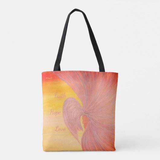 Tas - "Hoopvol" door All Joy Art (Achterkant)