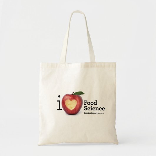 tas "I Heart Food Science" (Voorkant)