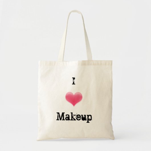 tas "I LOVE MAKEUP" (Voorkant)