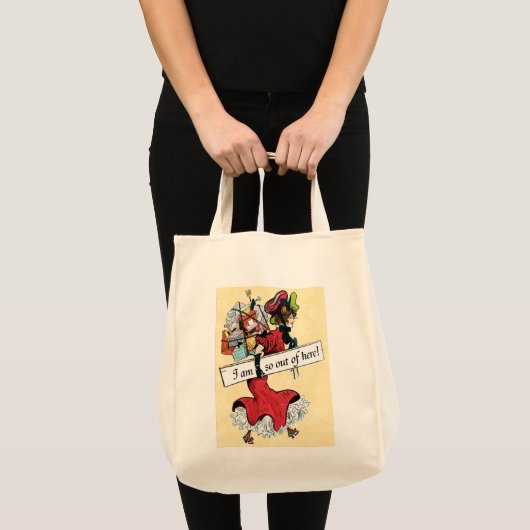 Tas, ik ben hier zo ver. tote bag (Voorkant (product))