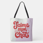 Tas Ik hou van mijn kat (Achterkant)