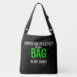Tas in de hand Lime Pers. Grote boodschappentas