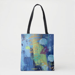 Tas in het blauwe Underwater Cave Design