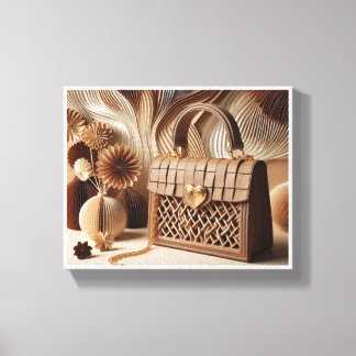 Tas in Papier Quilt Effect Wanddecoratie 2