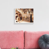 Tas in Papier Quilt Effect Wanddecoratie 2 (Insitu (Woonkamer))