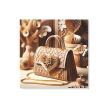 Tas in Papier Quilt Effect Wanddecoratie 2