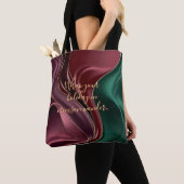Tas in stijlvol abstract grafisch ontwerp (Dichtbij)