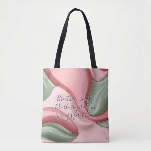 Tas in stijlvol abstract grafisch ontwerp (Voorkant)