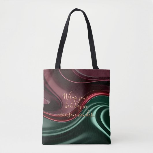 Tas in stijlvol abstract grafisch ontwerp (Voorkant)