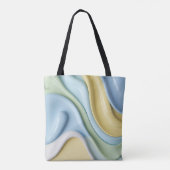 Tas in stijlvolle abstracte grafische afbeelding (Achterkant)