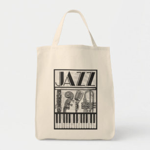 Tas Jazz Music Instruments Canvas