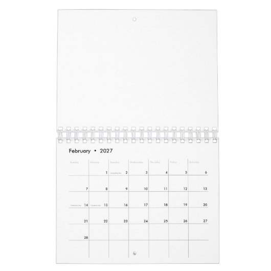 Tas Kalender (Feb 2027)