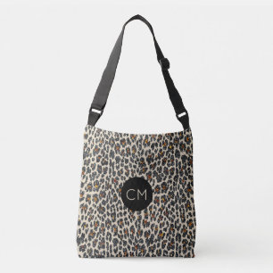 Tas leopard Sparkle Monogram