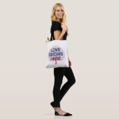 Tas 'Liefde groeit hier' (Op model)