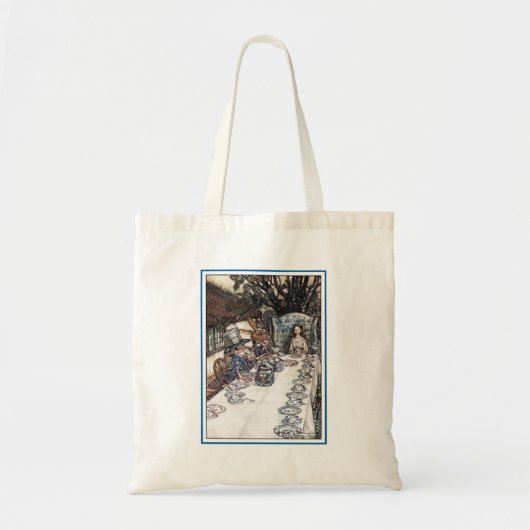 Tas: Mad Hatter Tea Party - Rackham Tote Bag (Voorkant)