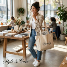Tas met aangepaste naamtekst Jumbo Tote Bag Grote 