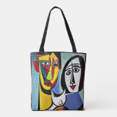 Tas met abstracte kunst (Achterkant)