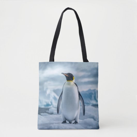 Tas met all-over print van pinguïn (Voorkant)
