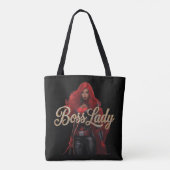 Tas met all-over-print voor de baas dame (Achterkant)