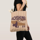 Tas met all-overprint voor dachshund-moeders (Dichtbij)