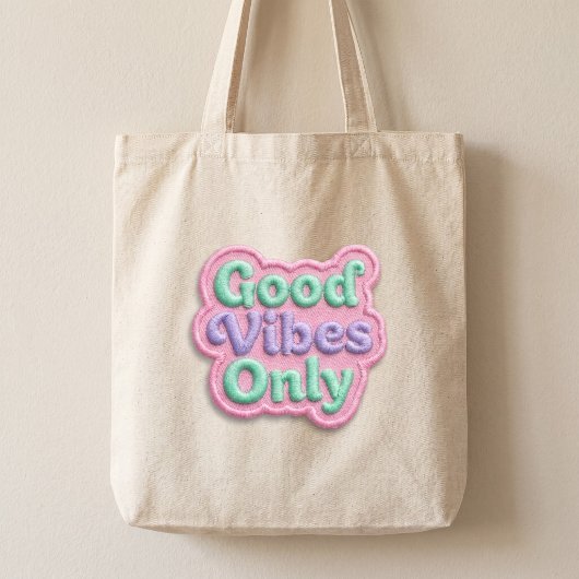Tas met alleen goede vibraties