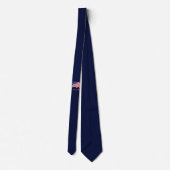 Tas met Amerikaanse vlag monogram Stropdas (Achterkant)