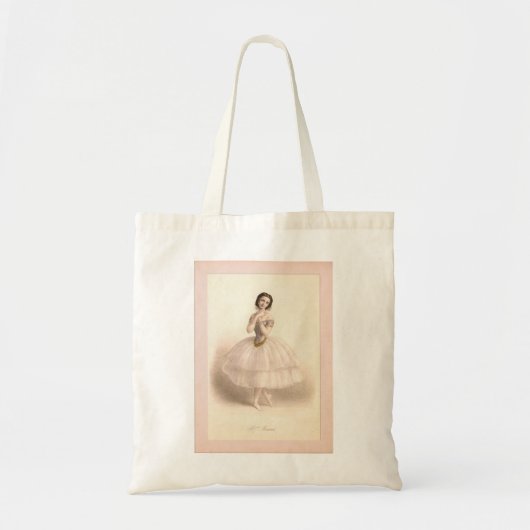 Tas met  Ballerina Afbeelding (Voorkant)