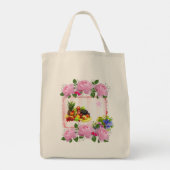 Tas met bloemenfruit (Achterkant)