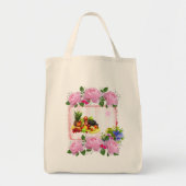 Tas met bloemenfruit (Voorkant)