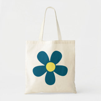 Tas met bloemenpower