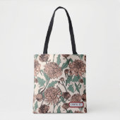 Tas met bloemenprint "Own It Floral Aesthetic" (Voorkant)