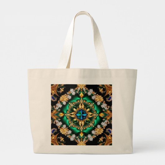 Tas met Braziliaanse kleuren Design (Achterkant)