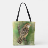 Tas met Cute Vogel (Achterkant)