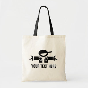 Tas met de naam van een aangepaste diskjockey voor