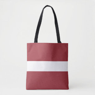 Tas met de vlag van Letland