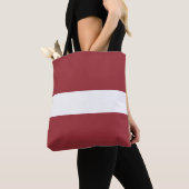 Tas met de vlag van Letland (Dichtbij)