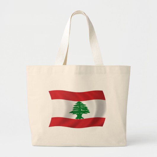 Tas met de vlag van Libanon (Voorkant)