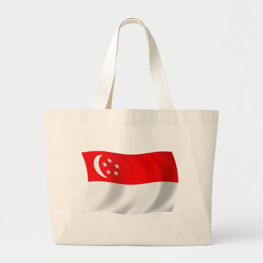 Tas met de vlag van Singapore (Voorkant)