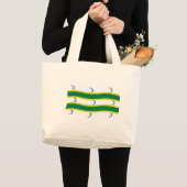 Tas met de vlag van Turkmenistan (Voorkant (product))