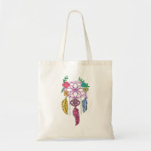 tas met dromenvanger in kleuren (Voorkant)