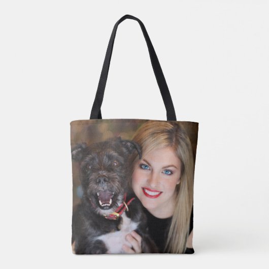 Tas met dubbele foto op beide zijden (Achterkant)