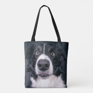 Tas met dubbelzijdige foto van hond