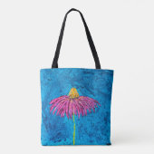 Tas met Echinacea-motief (Achterkant)