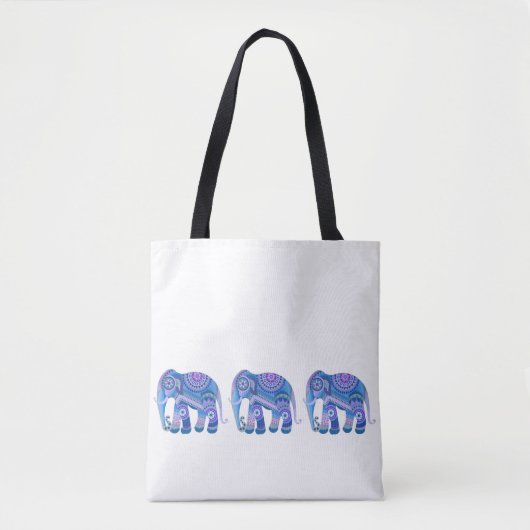TAS met een blauwe olifant (Voorkant)