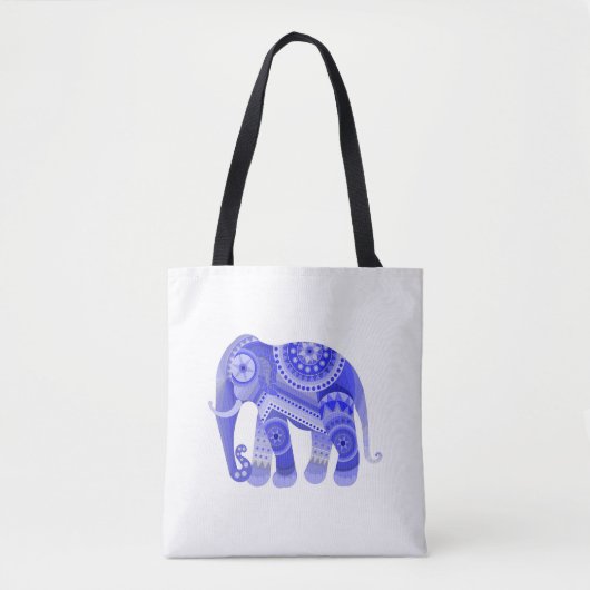 TAS met een blauwe olifant (Voorkant)