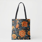 Tas met een levendig bloemendesign (Voorkant)
