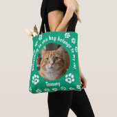 Tas met eigen foto voor kattenliefhebbers (Dichtbij)