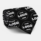 Tas met eigen logo - professionele merkdas stropdas (Opgerold)